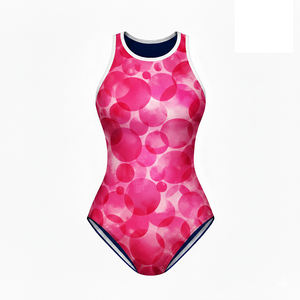 Traje de Baño de Una Pieza, Ropa de Playa, Trajes de Baño con los Últimos Diseños, Traje de Baño de Color Sólido - Product Image 1