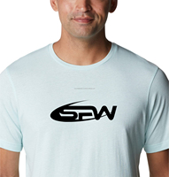 SAVOW FIGHT WEAR Kaus Hip Hop Depan Pria Sporty Tank Top Latihan Lengan Pendek Cepat Kering Bernapas Fitness Gym 100% Katun