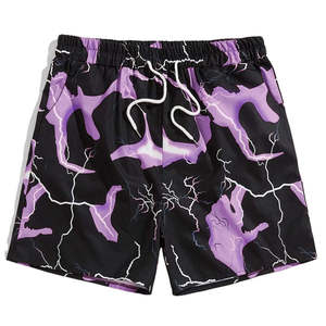 Pantalones Cortos Deportivos Personalizados para Hombre, Tela Oxford, Poliéster/Algodón, Cintura Media, Cierre con Botones, Impresión por Sublimación, Ecológicos, OEM - Product Image 1