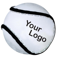 Ballon de Hurling Professionnel à Bas Prix en Cuir PU Durable et Léger, Écologique, pour Jeux Intérieurs, Taille Officielle, Sports Irlandais