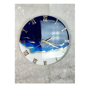 Reloj de Pared Redondo de Resina, Diseño de Dibujos Animados, Números Romanos, Visualización con Agujas, Económico, Estilo Antiguo, Diseño Moderno para Oficina - Product Image 1