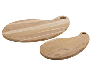 Planche à découper en bois d'acacia avec poignée, épaisseur 1,5 cm, pour une utilisation en cuisine, au meilleur prix - Product Image 4