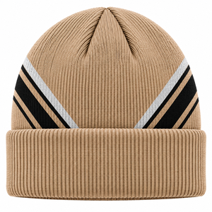 Bonnet/casquette tricoté personnalisé de haute qualité, avec logo en caoutchouc, idéal pour l'hiver et le sport – Meilleures ventes en gros - Product Image 6