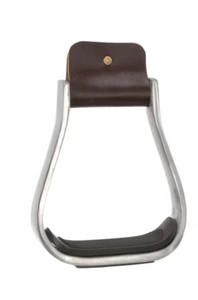 Estribos de Aluminio con Almohadilla de Goma Negra y Tachuelas Metálicas para Montar a Caballo, Equipo Ecuestre Duradero 2026 en Venta - Product Image 3