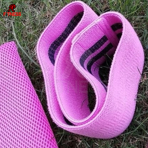 Bandes de résistance confortables en tissu pour les hanches et les fessiers, pour femmes, pour squats, entraînement des jambes, fitness à domicile, exercices du bas du corps - Product Image 3