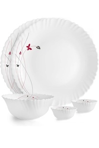 Platos de porcelana fina con diseño de dibujos animados, aptos para uso alimentario, platos para servir, económicos, al por mayor, porcelana blanca plana, no tóxica - Product Image 5