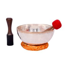 Meditation, yoga et sonothérapie pour le soulagement du stress et l'équilibrage des chakras. Bol chantant tibétain martelé de qualité supérieure. - Product Image 6