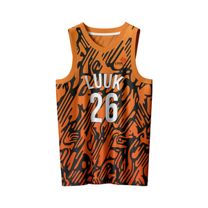 Ensemble d'uniformes de basketball unisexes modernes à imprimé géométrique pour les sports de plein air et les performances d'équipe - Product Image 4