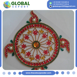 Rangoli Acrílico de Múltiples Piezas al Mejor Precio, Rangoli DIY con Cuentas, Calidad Certificada, Empaquetado al por Mayor, para Eventos Festivos y Culturales - Product Image 5