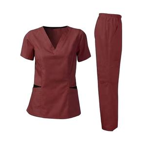 ชุดสครับทางการแพทย์ ชุดพยาบาล ชุดยูนิฟอร์มโรงพยาบาล ชุดสครับปักโลโก้ตามสั่ง สำหรับผู้หญิงและผู้ชาย โดย GREEN SWIFT INDUSTRIES 2026 - Product Image 2