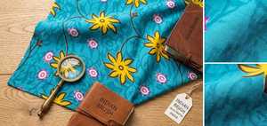 Tela de punto INDICAN BRUSH de 58/60 pulgadas, peso medio, jersey cepillado, elastano, poliéster, estampado floral para ropa de estar por casa de mujer - Product Image 6