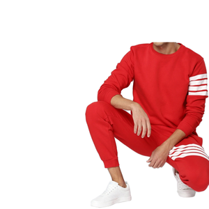 Factory Custom O-Neck Solid Polyester/Cotton Mens Sweatshirt Fine Quality <b>Fleece</b> <b>Lined</b> Casual Clothing for Winter - Product Image 4