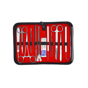 ชุดเครื่องมือเย็บแผลคุณภาพสูงสำหรับนักศึกษาสัตวแพทย์ วัสดุเหล็กกล้า ชุดผ่าตัดสำหรับฝึกเย็บแผลทางการแพทย์ โดย Dentavex - Product Image 3