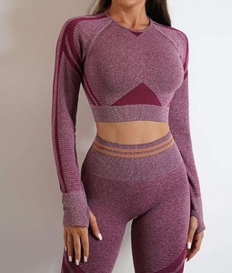 <b>Yoga</b> Wear Eco-Friendly Breathable Printed Autumn Solid Knee Length <b>Jacket</b> Short Leggings Set Plus Size Women Track Suit - Product Image 2