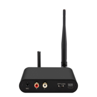 Émetteur audio sans fil longue portée T80PRO UHF 3 canaux avec entrée Bluetooth et écran LED pour système de disco silencieux et d'interprétation