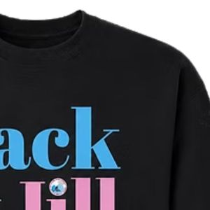 แจ็คแอนด์จิลเสื้อสเวตเตอร์คอกลมผ้าฟลีซสวมใส่สบายแขนยาวแบบลำลองเสื้อสเวตเตอร์แบบสวมสำหรับทุกเพศสำหรับการประชุมการสังสรรค์ในครอบครัว - Product Image 4