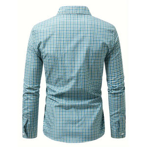 Chemise Formelle Homme Coupe Slim 100% Coton Sergé Respirant Séchage Rapide Tenue Professionnelle Fabricant OEM ODM Vente en Gros - Product Image 5