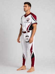 Baseball Uniform Modern <b>Athletic</b> Outfit Full Custom Team Jersey And Pants Designed For Speed Comfort Flexibility And High - Product Image 2