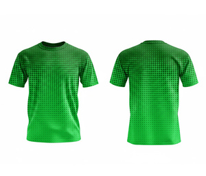 เสื้อยืดซับลิเมชั่นแห้งเร็วสำหรับวิ่งและชุดกีฬา |   ไซส์ผู้ชาย ผู้หญิง และเยาวชน |   ชุดกีฬาฝึกซ้อมน้ำหนักเบา แห้งเร็ว - Product Image 1