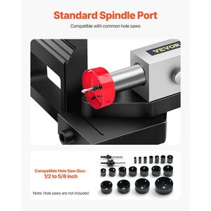 Utensile per Intaglio Tubi con Angolo Regolabile da 1/2 a 3 Pollici, Strumento di Riparazione per Tubi e Curvatubi - Product Image 6