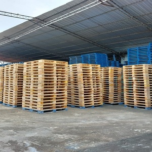 พาเลทไม้แท้มาตรฐานยุโรป พาเลทอุตสาหกรรม แบบเข้าได้ 4 ทาง ราคาประหยัด - Product Image 6