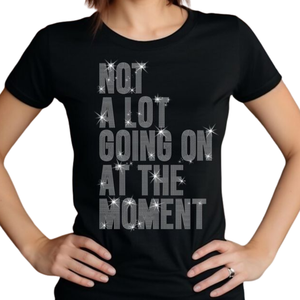 T-shirts en jersey 100% coton 280 g/m² avec design personnalisé en strass, imprimé graphique respirant, col rond surdimensionné pour hommes - Product Image 1