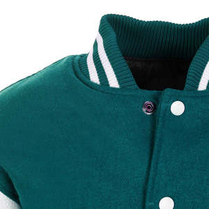 Chaqueta Deportiva de Alta Calidad para Hombre, Chaqueta de Béisbol Informal Personalizada, Chaqueta Bomber Bordada, Chaqueta Varsity Lisa - Product Image 6