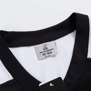 Maillot de hockey sur glace personnalisé imprimé par sublimation - Motif couleur unie 100% polyester coupe-vent écologique respirant à prix réduit - Product Image 5