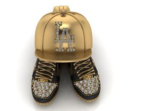 Collar de Plata de Ley 925 con Colgante de Gorra de Zapatillas de Hip Hop Personalizadas y Diamantes Cultivados en Laboratorio, Joyería Streetwear, Fabricante - Product Image 4
