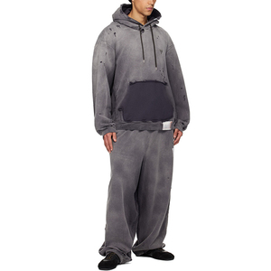 Chándal Deportivo 2 en 1 Estampado al por Mayor, Estilo Moderno, Ajuste Cómodo, Calidad Duradera, Ropa Urbana, Cálido para Invierno - Product Image 1