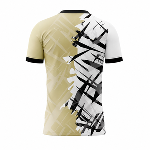 Maillot de sport respirant à manches courtes pour le football et la course, séchage rapide, anti-humidité, haute qualité, idéal pour l'été - Product Image 4