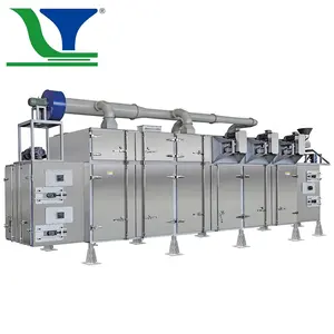 Big Size Dehydration Hot Air Circulating Snacks Food Breakfast Cereal Pet Food Pellet Rice Drying Machine Dryer Oven