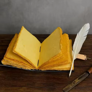 สมุดบันทึกหนังพิมพ์ลาย Crimson Reaper ทำมือโดย Al-Amir สไตล์โกธิคดาร์กแฟนตาซี ปกแข็ง สมุดโน้ตปีศาจ ตัวล็อคทองเหลือง ลายดอกไม้ - Product Image 2