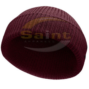 Classic Winter Knit Common Customizable Adjustable Cotton <b>Wool</b> <b>Beanie</b> <b>Hat</b> Unisex Lightweight Casual Fashion Daily Wear Outdoor - Product Image 2
