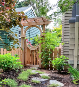 Modern Wood Garden Archway (Minimalist) - Product Image 2