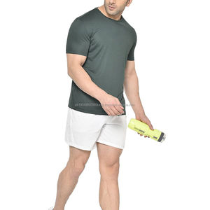 Camiseta Deportiva de Alta Calidad para Hombre, Talla Grande, Informal, de Franela, con Diseño sin Cuello y Tejido Transpirable, Venta al por Mayor - Product Image 5