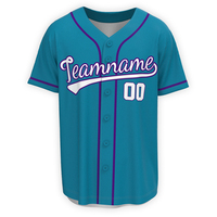 Desain Profesional Harga Terjangkau Layanan OEM Jersey Baseball Tren Mode Terbaru Jersey Baseball Olahraga Tersedia dalam Berbagai Warna
