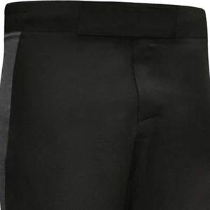 Shorts MMA noirs pour hommes, respirants, anti-transpiration, séchage rapide, polyester/coton, coupe athlétique, vêtements de sport de combat, élégants - Product Image 6