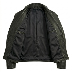 เสื้อแจ็คเก็ตหนังคุณภาพสูงระดับพรีเมียมสำหรับผู้ชาย - Product Image 2
