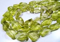 10 perles lâches en quartz citron naturel, coupées au laser, polies, facettées