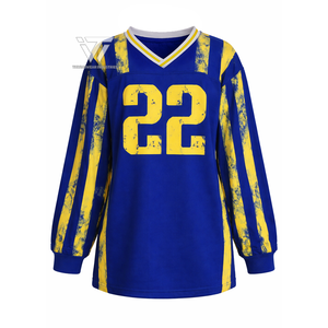 Maillot de football vintage rayé surdimensionné de la sororité grecque Sigma Gamma Rho en gros |   Maillot de l'équipe universitaire grecque - Product Image 1
