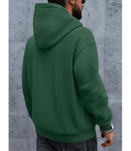 Sudadera con capucha para hombre, de manga larga, cuello caído, forro 100% algodón, cómoda, talla grande, personalizable, la más vendida. - Product Image 4