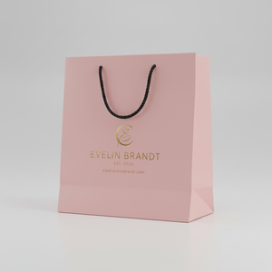 Vietnam Custom Branded Handmade <b>White</b> <b>Paper</b> Luxury Shopping Bag with Custom Logo for Supermarket and Boutique Packaging - Product Image 5