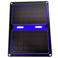 Panel Surya Portabel Monocrystalline Fleksibel Dapat Dilipat Sel Panel Surya ETFE Portabel Panel Surya Kecil