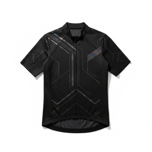 Tenue de cyclisme professionnelle pour hommes, maillot de vélo de montagne à manches courtes avec logo personnalisé, ensemble de vêtements de vélo respirant pour l'été - Product Image 1