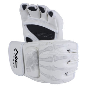 Gants de MMA en cuir durables Macleo Sports MS-804 pour l'entraînement en salle, la boxe, avec sangle réglable à boucle et protection contre les chocs - Product Image 2