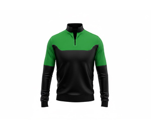 Polyester Quarter Zip Sports <b>Jacket</b> – Quick Dry Performance Wear for <b>Men</b> Women Youth Sportswear Quick Dry Team <b>Pullover</b> - Product Image 1