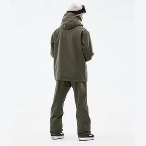 Traje de Esquí de Invierno con Capucha, Cremallera, Protección Extrema contra el Frío, Transpirable, Impermeable y Resistente al Viento para Esquí Alpino y Snowboard - Product Image 2