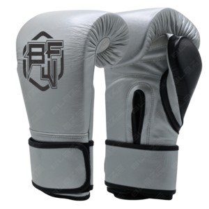 Guantes de Boxeo Blaze Fight Wear de Cuero con Cordones para Gimnasio, Entrenamiento de MMA, Muay Thai, BJJ, Artes Marciales, Guantes para Sacar Golpes - Product Image 2