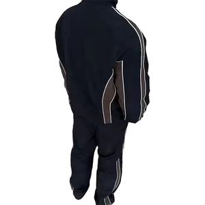 ชุดวอร์มกันลมผ้าฝ้าย 100% คุณภาพระดับโปร แห้งเร็ว ซับในขนแกะ รุ่น Plain Blank Winter 2026 - Product Image 4